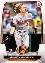 2023 Bowman Base Set #65 Gunnar Henderson