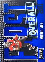 2023 Leaf Draft Blue #9 Michael Vick