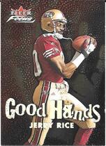2000 Fleer Focus Good Hands #3 Jerry Rice
