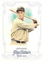 2013 Topps Allen and Ginter #75 Lou Gehrig