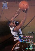 1998 SkyBox Molten Metal #65 Bonzi Wells