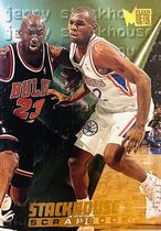 1995 Metal Stackhouse's Scrapbook #S-7 Jerry Stackhouse