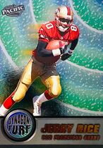 1998 Pacific Dynagon Turf #17 Jerry Rice