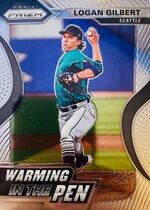 2020 Panini Prizm Warming in the Pen #WP-12 Logan Gilbert