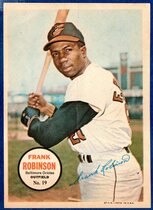 1967 Topps Pin-Up Posters #19 Frank Robinson