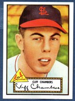 1983 Topps Reprint 52 #68 Cliff Chambers