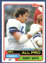 1981 Topps Base Set #470 Randy White