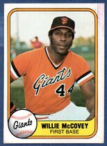1981 Fleer Base Set #434 Willie McCovey