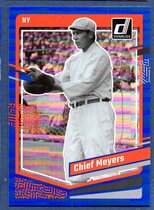 2023 Donruss Holo Blue #188 Chief Meyers