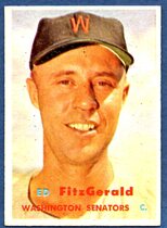 1957 Topps Base Set #367 Ed Fitzgerald
