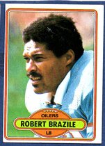 1980 Topps Base Set #79 Robert Brazile