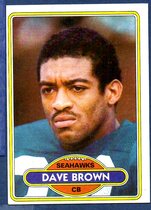 1980 Topps Base Set #317 Dave Brown