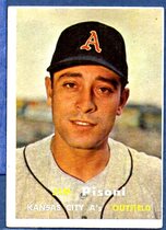 1957 Topps Base Set #402 Jim Pisoni