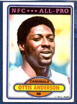 1980 Topps Base Set #170 Ottis Anderson