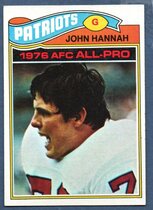 1977 Topps Base Set #460 John Hannah