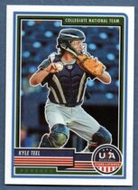 2023 Panini USA Baseball Stars & Stripes (Optichrome) #82 Kyle Teel