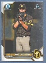 2022 Bowman Chrome Draft #BDC-119 Henry Williams