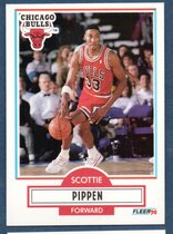 1990 Fleer Base Set #30 Scottie Pippen