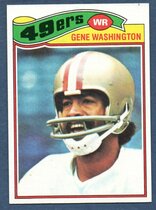 1977 Topps Base Set #156 Gene Washington