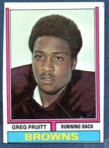 1974 Topps Base Set #110 Greg Pruitt