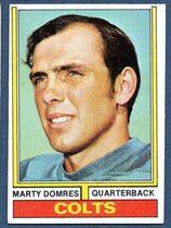 1974 Topps Base Set #146 Marty Domres