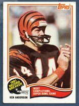 1982 Topps Base Set #1 Ken Anderson