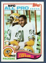 1982 Topps Base Set #364 James Lofton