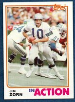 1982 Topps Base Set #256 Jim Zorn