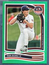 2024 Panini Stars & Stripes Green #12 Fran Oschell Iii