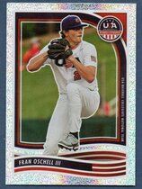 2024 Panini Stars & Stripes Opening Day Sparkle #12 Fran Oschell Iii