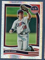 2024 Panini Stars & Stripes Opening Day Sparkle #173 Austin Overn