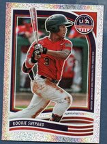 2024 Panini Stars & Stripes Opening Day Sparkle #177 Rookie Shepard