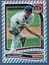 2024 Panini Stars & Stripes Stripes #119 Zach Strickland