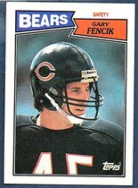 1987 Topps Base Set #62 Gary Fencik