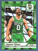 2024 Donruss Green Laser Holo #49 Jayson Tatum