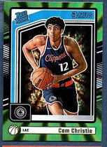 2024 Donruss Green Laser Holo #241 Cam Christie