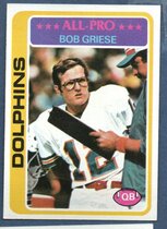 1978 Topps Base Set #120 Bob Griese