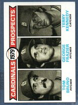 1979 Topps Base Set #724 Tom Bruno|George Frazier|Terry Kennedy