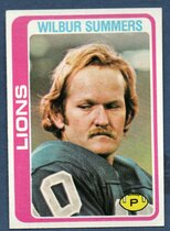 1978 Topps Base Set #447 Wilbur Summers