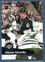 1991 Pro Set Base Set #574 Wayne Gretzky