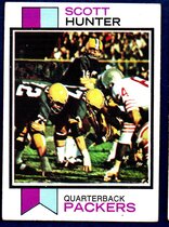1973 Topps Base Set #366 Scott Hunter