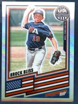 2026 Panini Prizm Stars & Stripes Silver Prizm #14 Brock Bliss