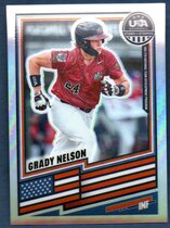 2026 Panini Prizm Stars & Stripes Silver Prizm #72 Grady Nelson