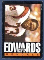 1985 Topps Base Set #215 Eddie Edwards