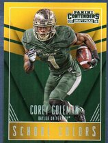 2016 Panini Contenders Draft Picks School Colors #11 Corey Coleman
