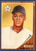 1962 Topps Base Set #204 Johnny Weekly