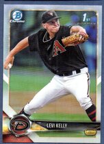 2018 Bowman Chrome Draft Refractor #BDC-102 Levi Kelly