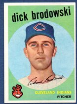 1959 Topps Base Set #371 Dick Brodowski