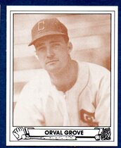 1983 TCMA Playball 1943 #11 Orval Grove