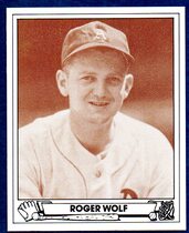 1983 TCMA Playball 1943 #22 Roger Wolff